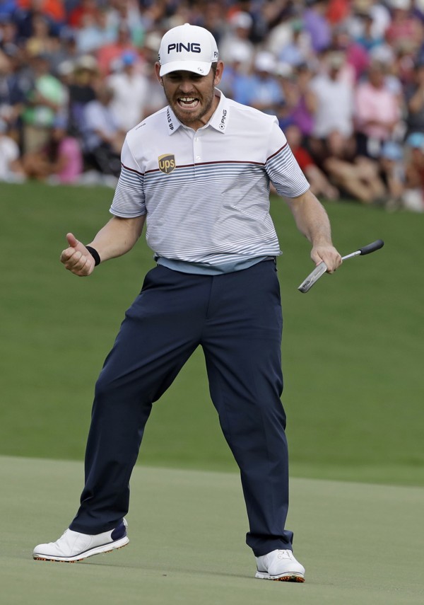 Louis Oosthuizen was always in contention on day four. Photo: AP