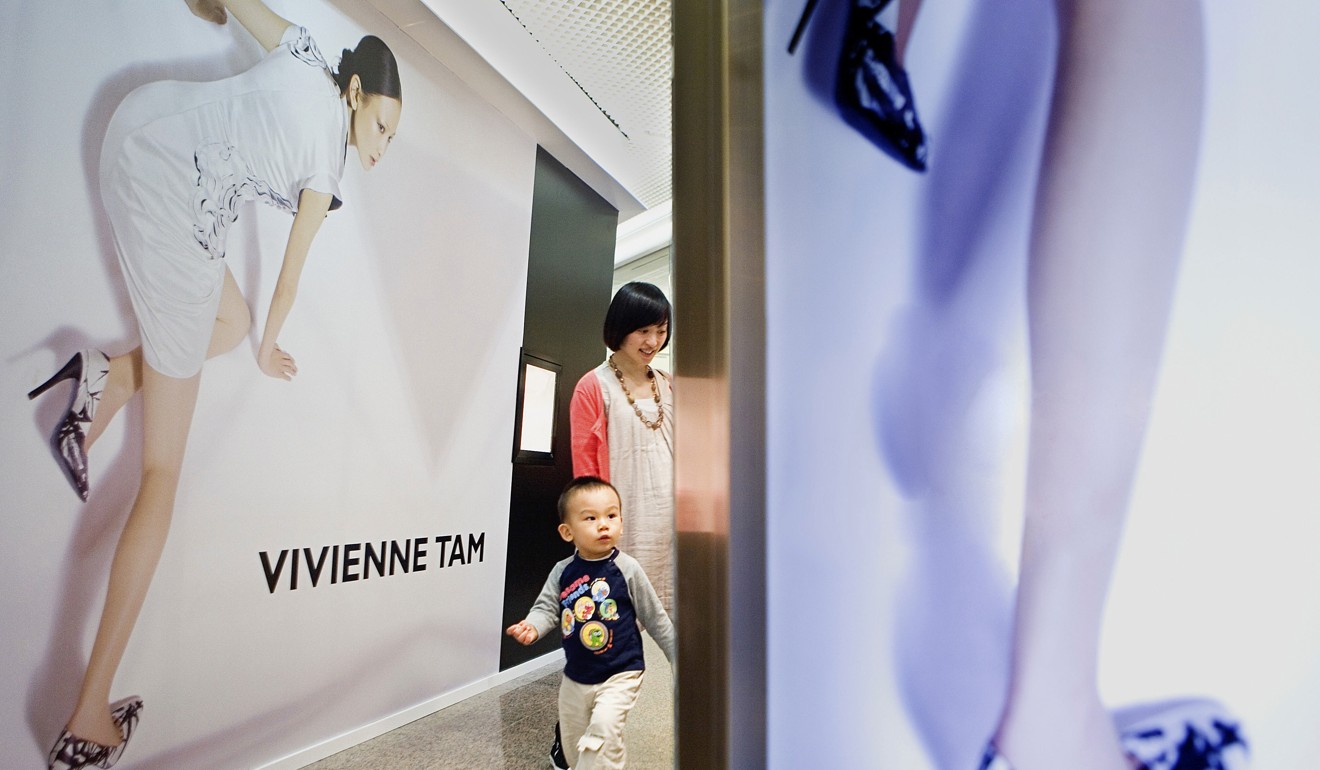 The Vivienne Tam, shop in Times Square, Causeway Bay. Photo: Alamy