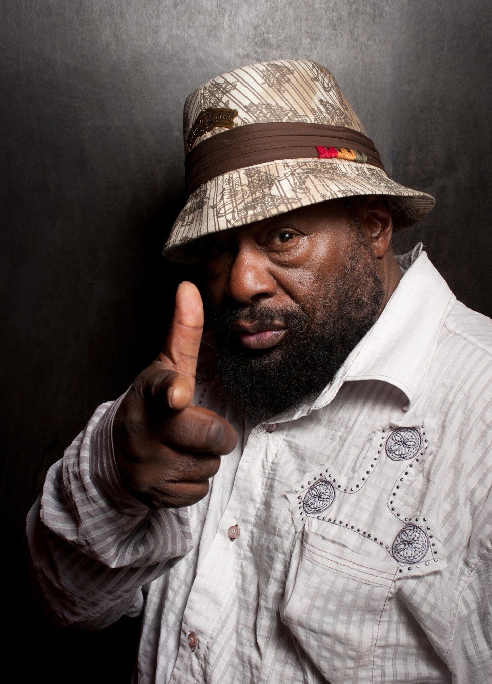 Funk legend George Clinton.