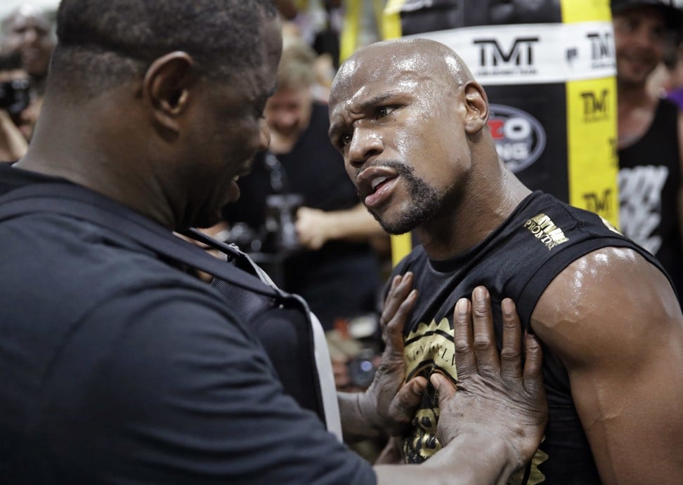 Mayweather says he has ‘lost a step’. Photo: AP