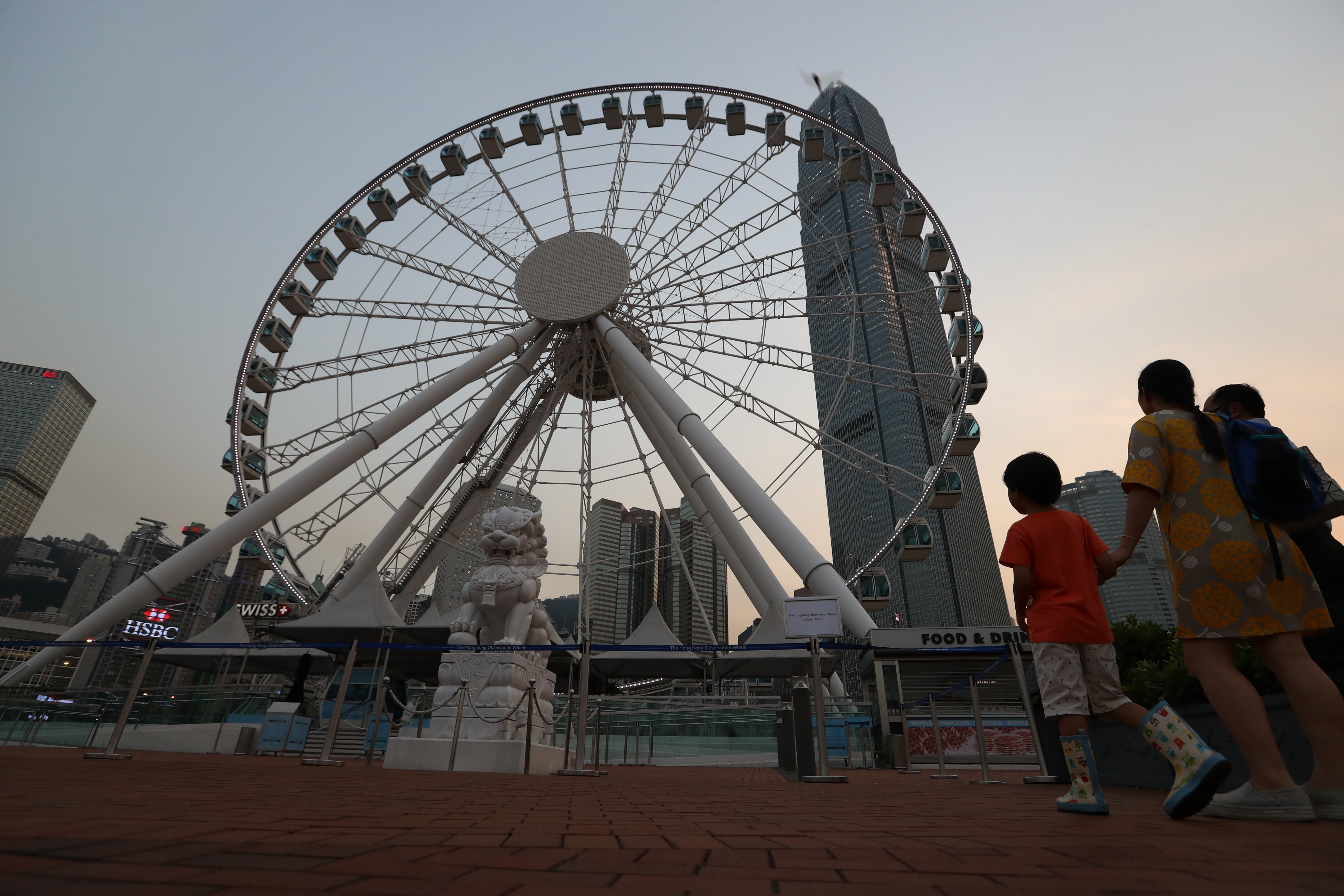 The Observation Wheel at Central Harbourfront had been a popular tourist spot. Photo: Nora Tam
