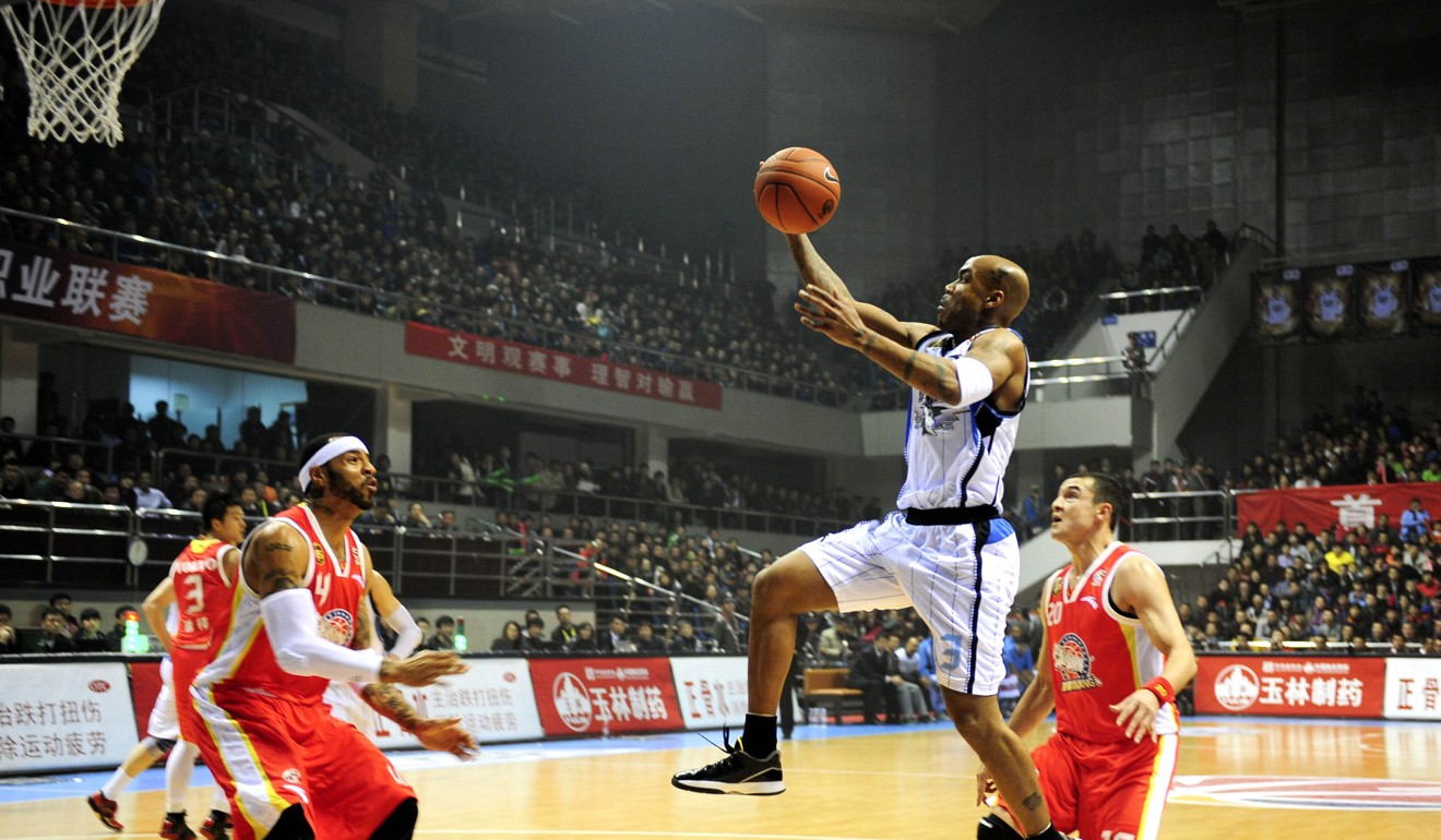 Stephon Marbury during the 2011-2012 season with the Beijing Ducks. Photo: AFP
