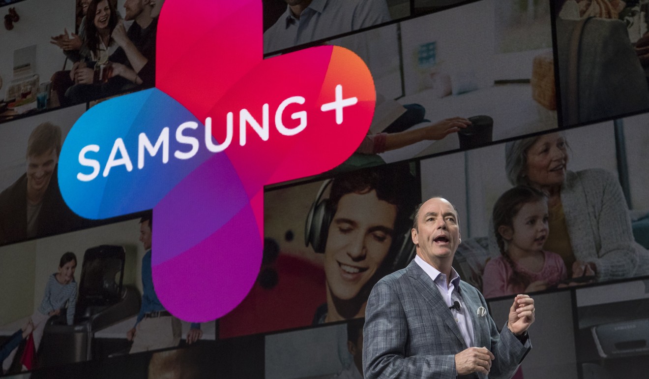 Tim Baxter is Samsung’s president and chief executive in North America. Photo: David Paul Morris/Bloomberg