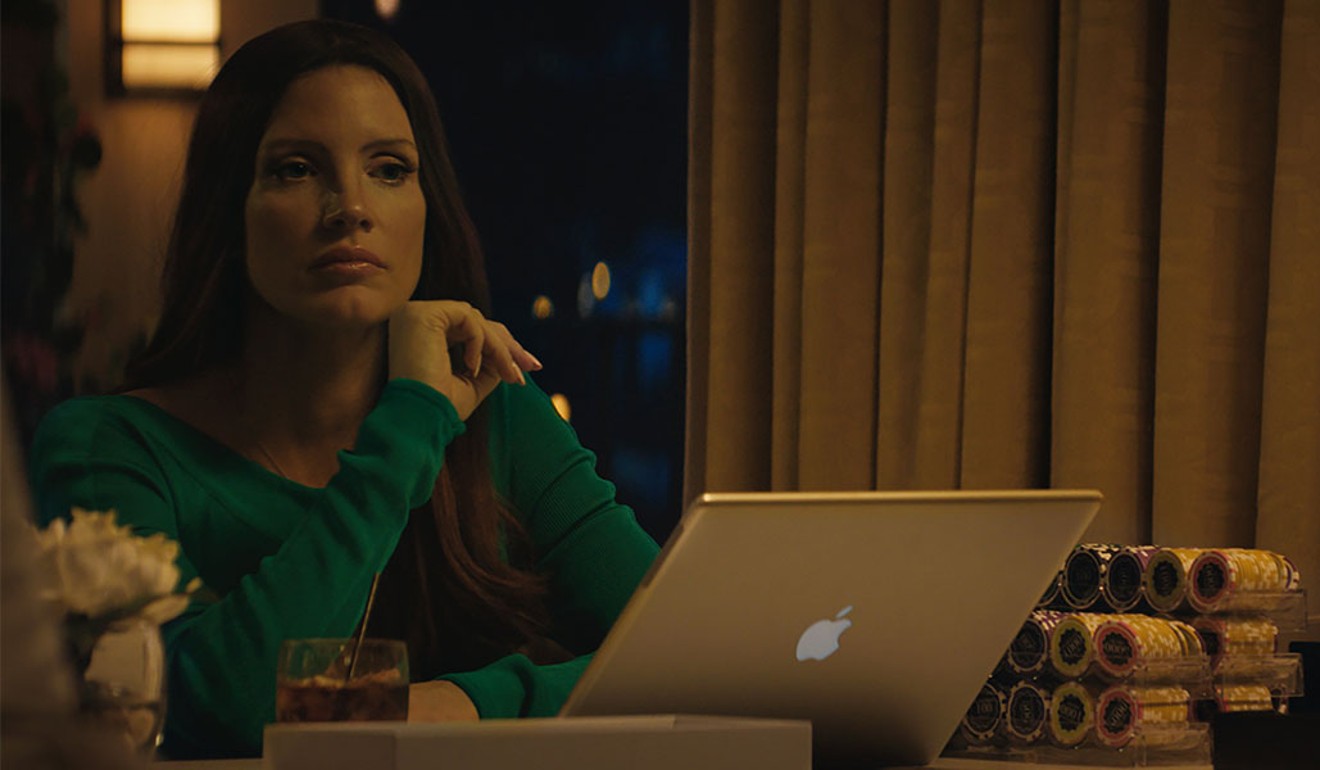 Chastain plays a woman running high-stakes underground poker games.