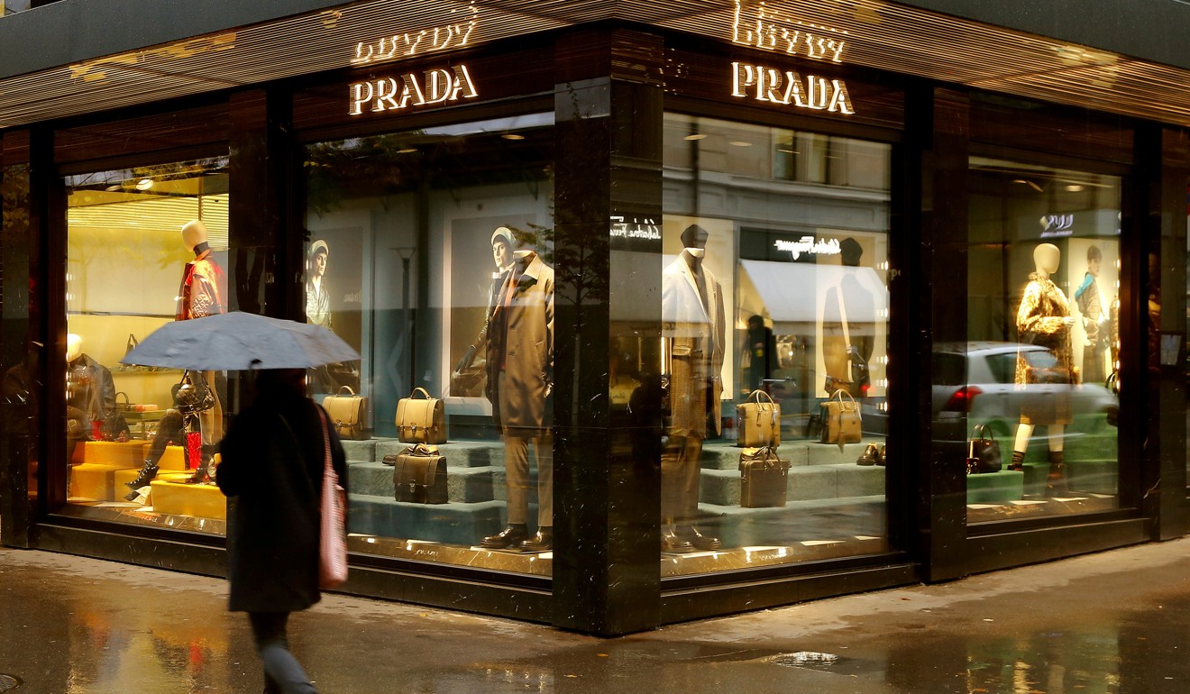 Italian luxury fashion house Prada continues to lose money. Its first half sales have disappointed, after two years of falling profit. Photo: Reuters