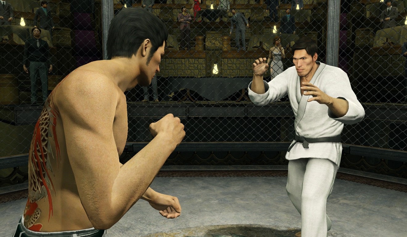 This is a screen capture of Yakuza Kiwami game. [FEATURES] Photo : Handout