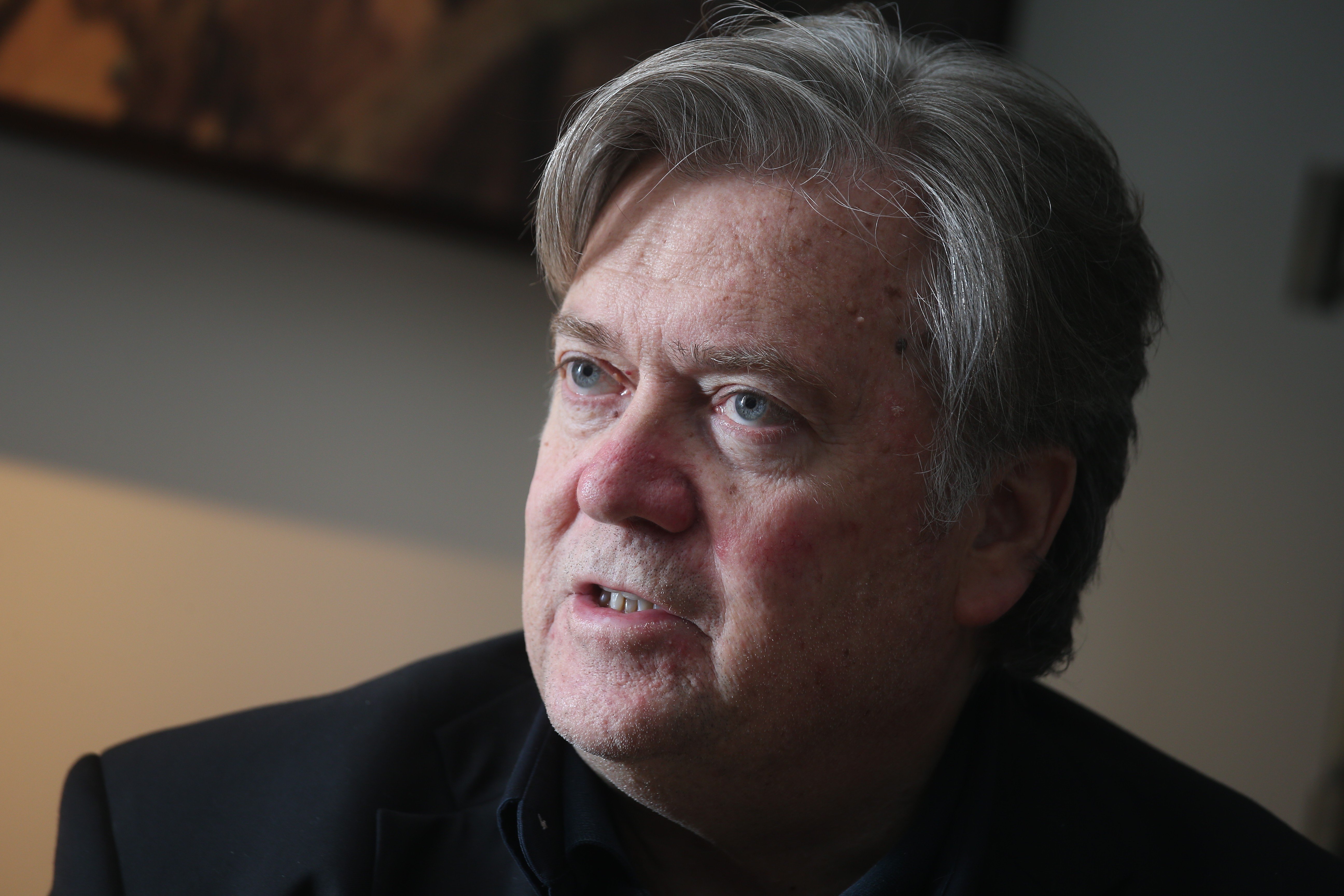 Former White House strategist Steve Bannon says trade conflict between the US and China can be avoided. Photo: K Y Cheng