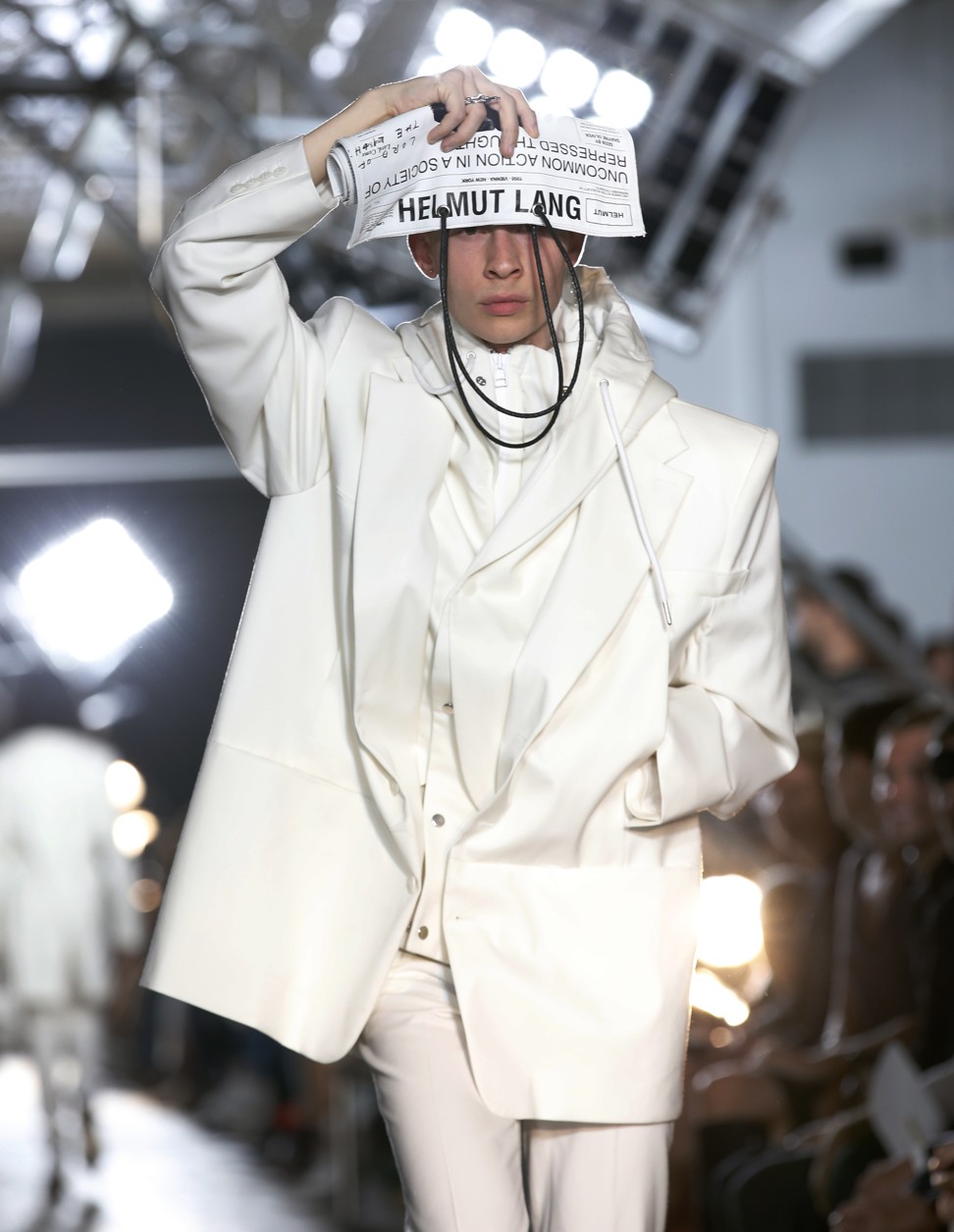 Crying models feature in Shayne's first Helmut Lang campaign
