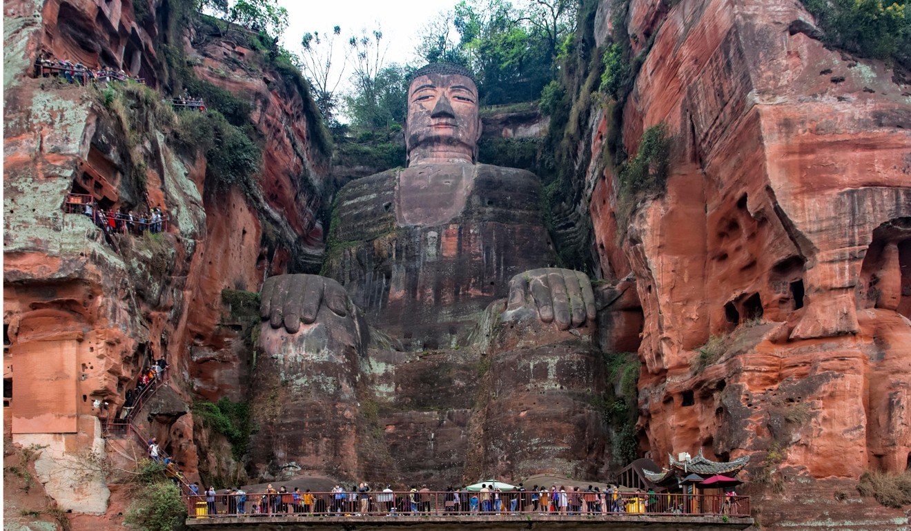 The Tang-era Leshan Giant Buddha, in Chengdu. Picture: Alamy
