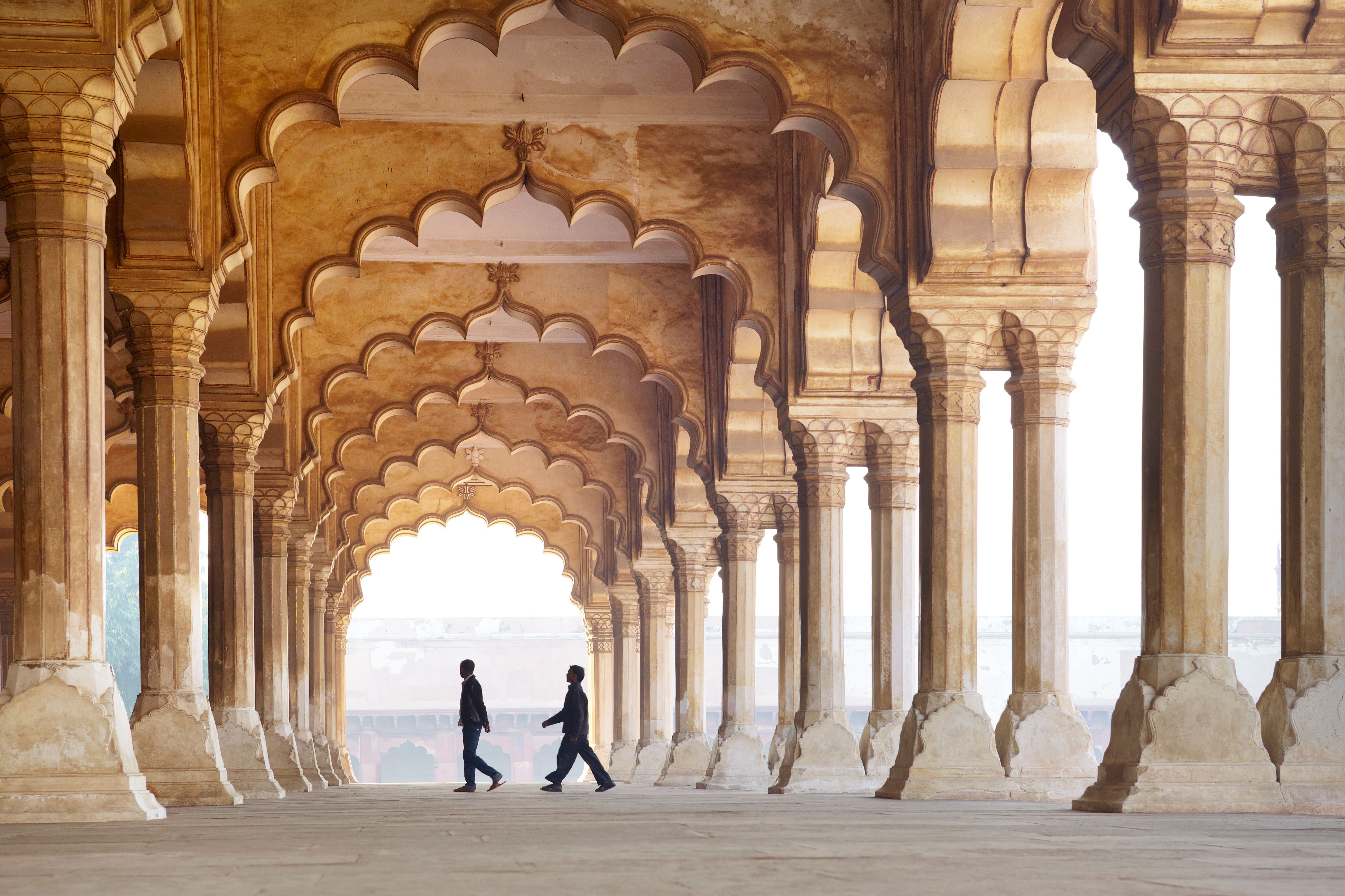 Hall of public audience at Agra Fort. Photo: Alamy