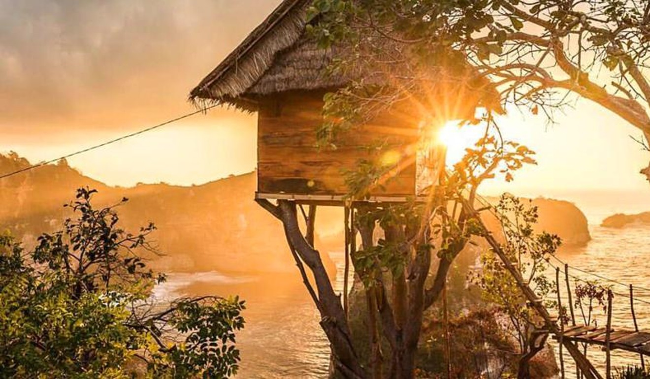 Rumah Pohon Tree House on Nusa Penida.