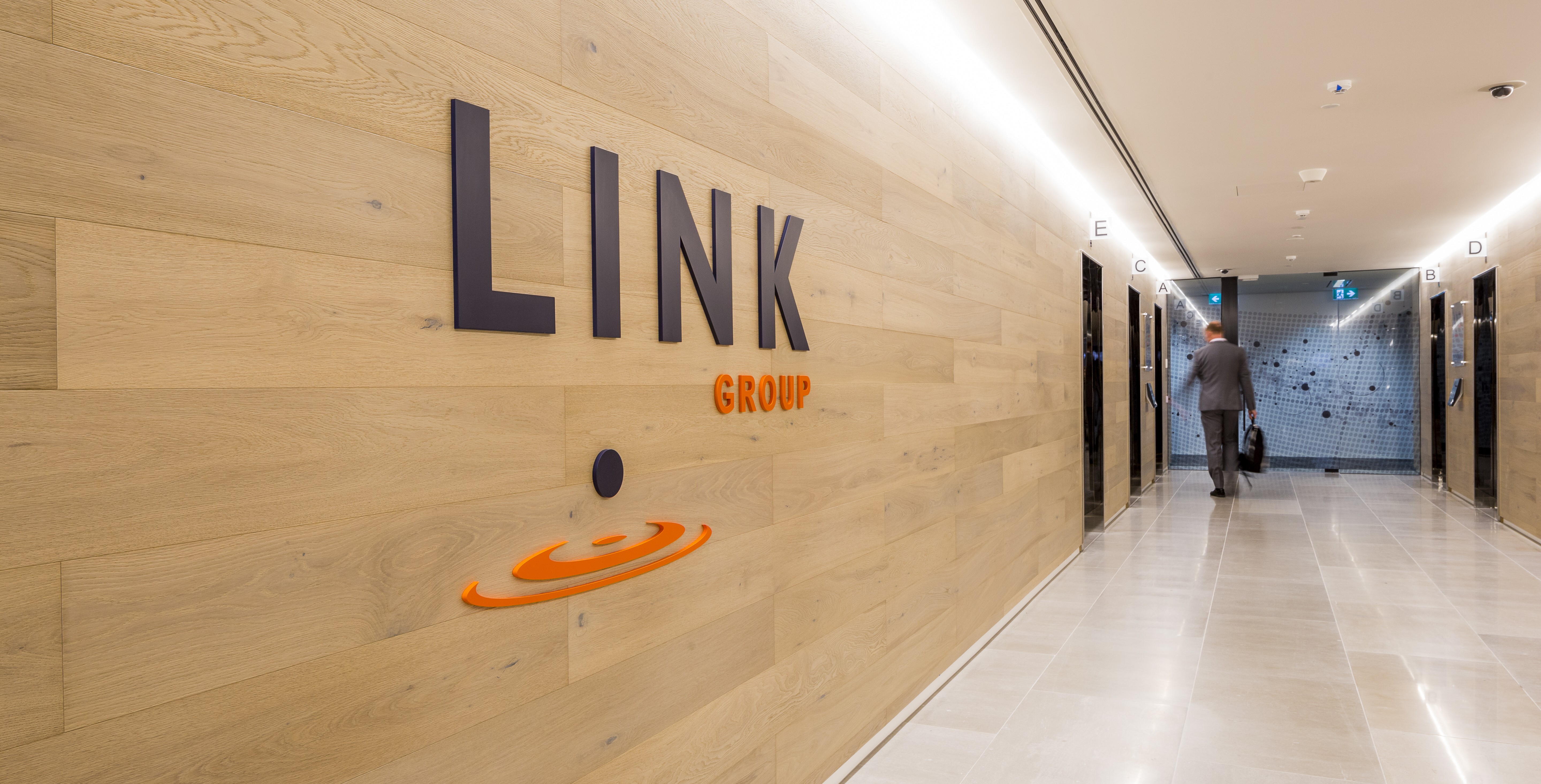 Link Group’s state-of-the-art premises in Melbourne.