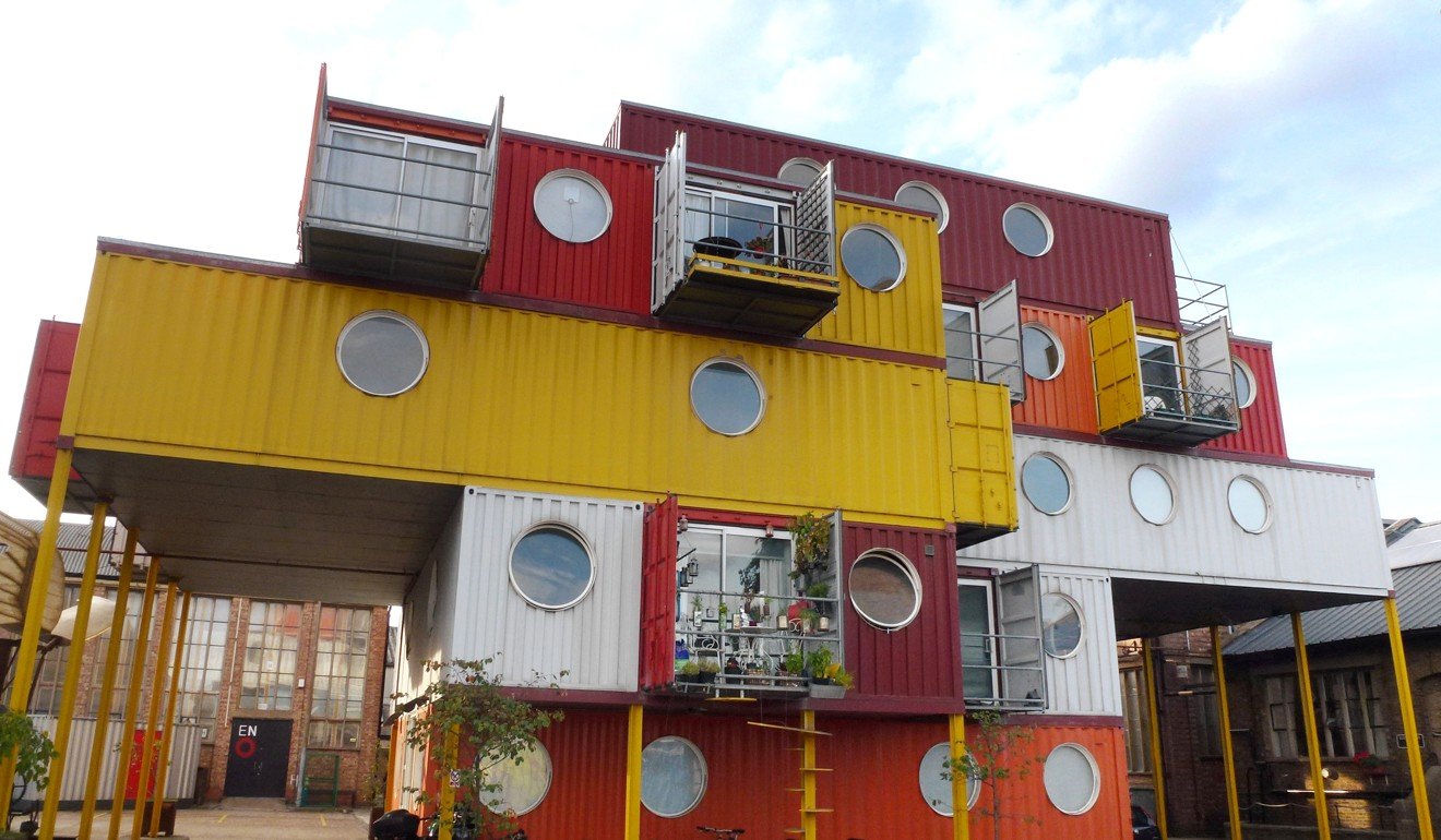 A container city in London. Photo: Handout