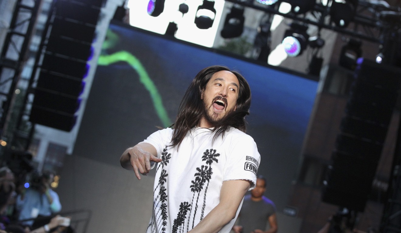 American DJ Steve Aoki will play at DWP this year. Photo: AFP