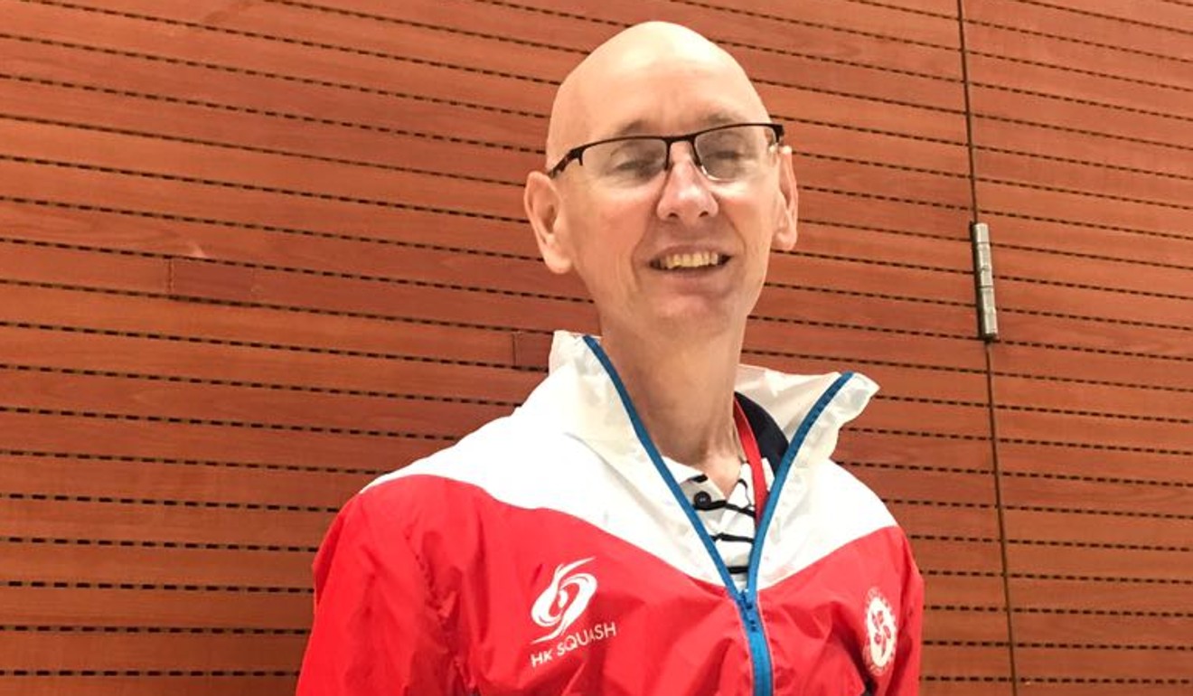 Hong Kong squash coach Chris Robertson will take his team to several tournaments before the Hong Kong Open. Photo: Andrew McNicol