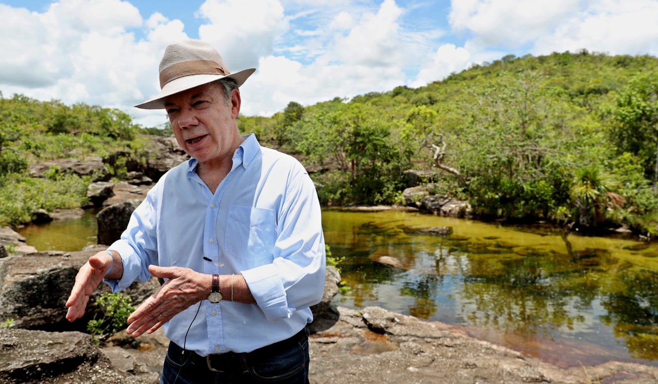 Colombian President and 2016 Nobel Peace Prize winner Juan Manuel Santos. Photo: EPA