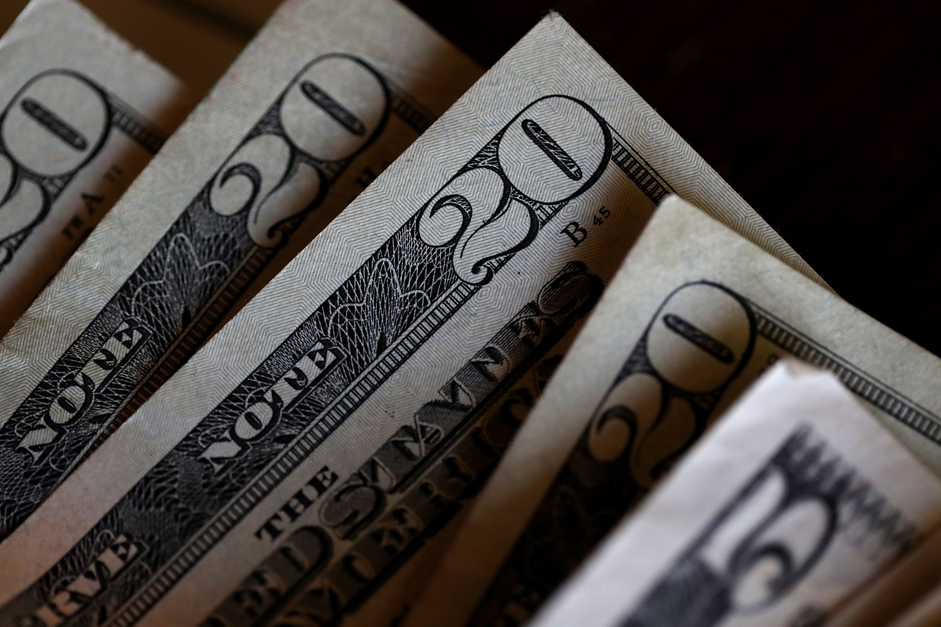 The dollar looks attractive, having depreciated by 15 per cent from its peak against the euro last December. Photo: AFP