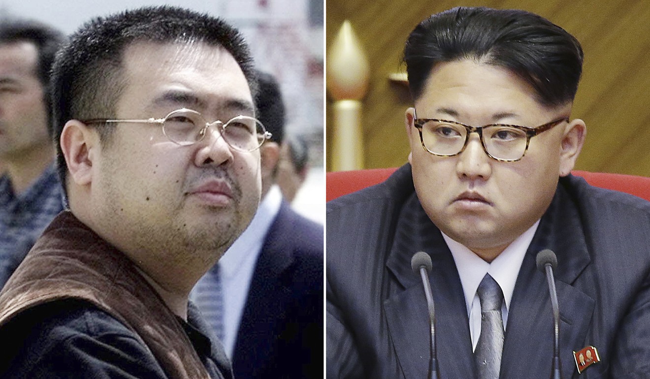 Kim Jong-nam (left) was the exiled half-brother of North Korea's leader Kim Jong-un (right). His murder in Kuala Lumpur in February sparked a diplomatic row between North Korea and Malaysia, which had been one of Pyongyang’s few allies amid global alarm over the country’s nuclear weapons programme. Photo: AP