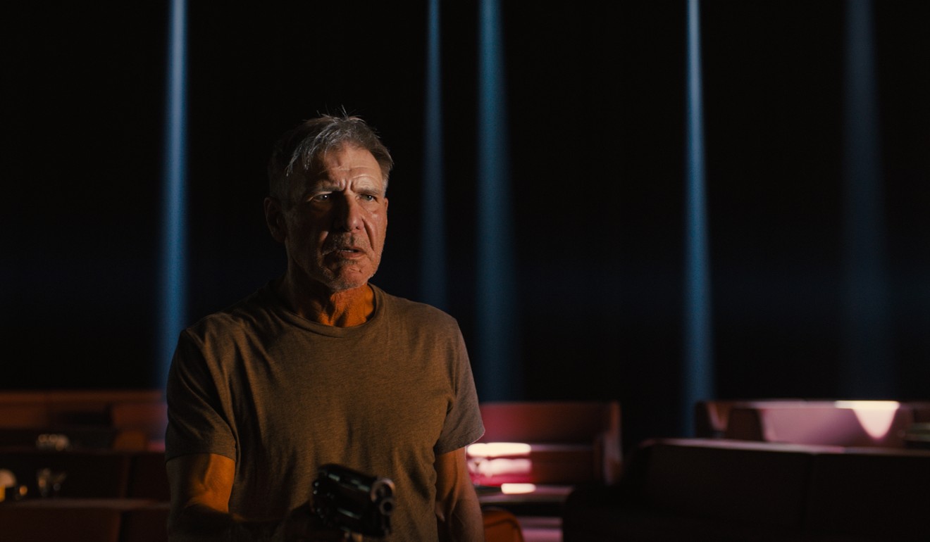 Harrison Ford reprises his character Rick Deckard from the first Blade Runner film.