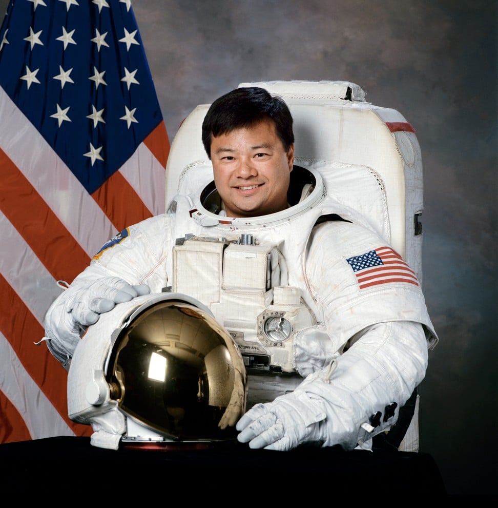 Leroy Chiao as a Nasa astronaut and space commander. Picture: courtesy of Leroy Chiao