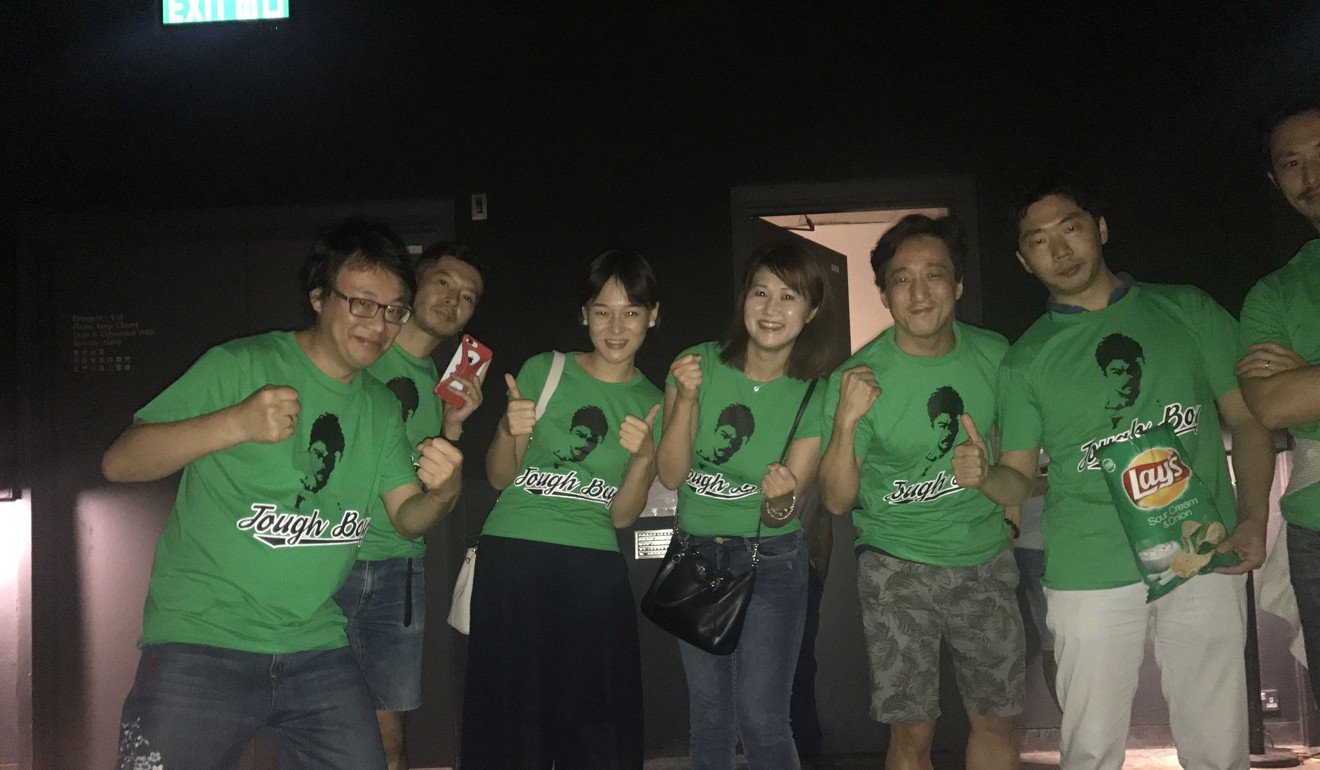 Fans of Kohei Kono are ready to support their fighter. Photo: Andrew McNicol