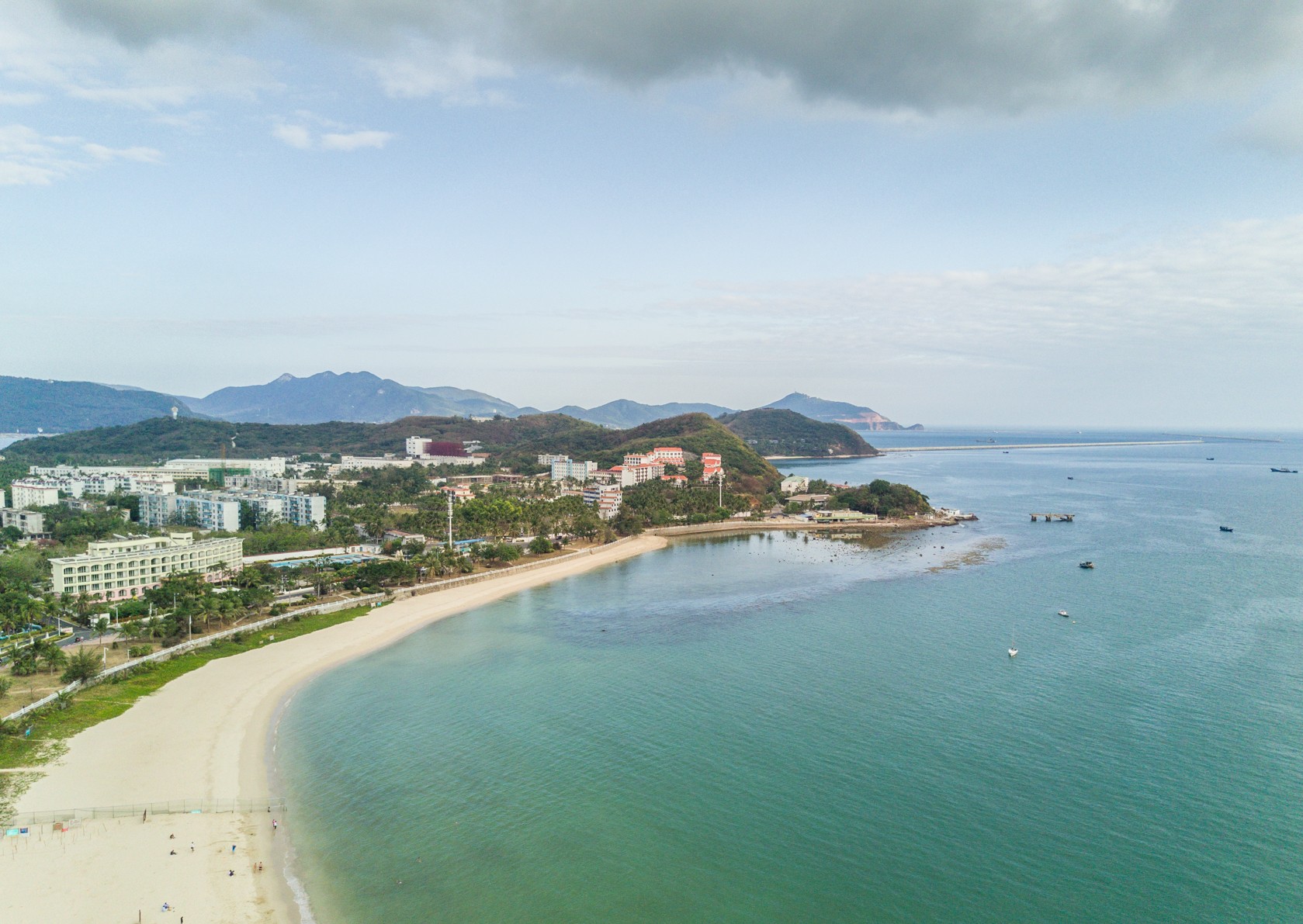 Yalong Bay, Sanya. The beach at Yalong Bay is one of the cleanest and least crowded. Photo: Scott Jagger