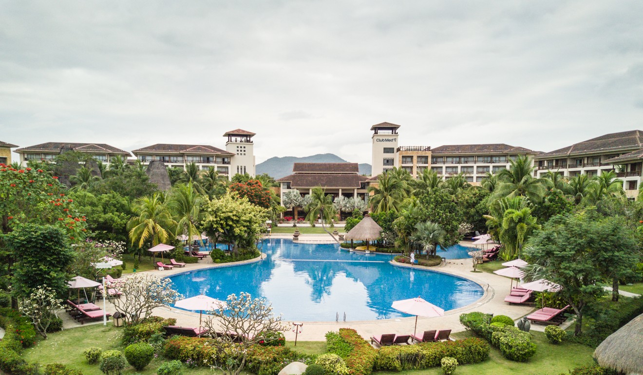 Club Med Sanya, one of several upmarket beach resorts in the beach holiday town. Photo: Scott Jagger