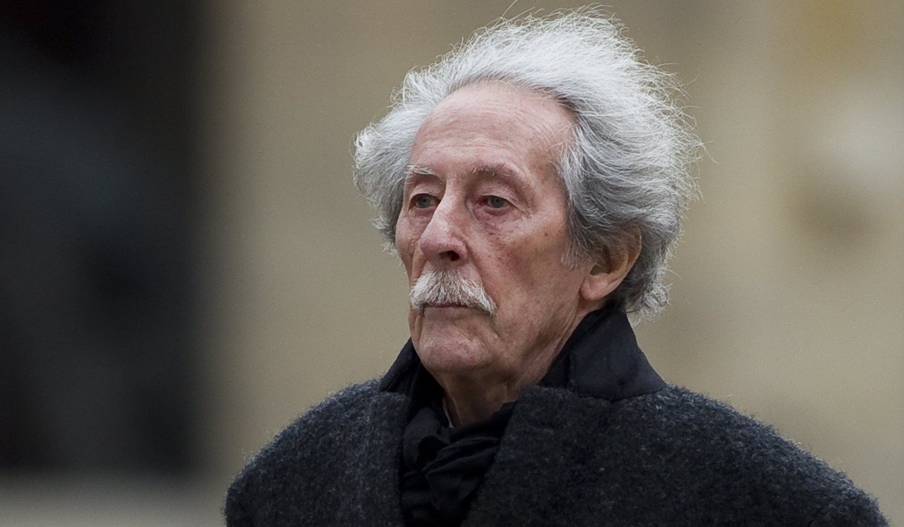 A file picture in March 2012 shows French actor Jean Rochefort arriving for the funeral ceremony of late French filmmaker and combat camera Pierre Schoendoerffer, at the Invalides, in Paris, France. Jean Rochefort has died at the age of 87 in Paris, his family said. Photo: EPA-EFE