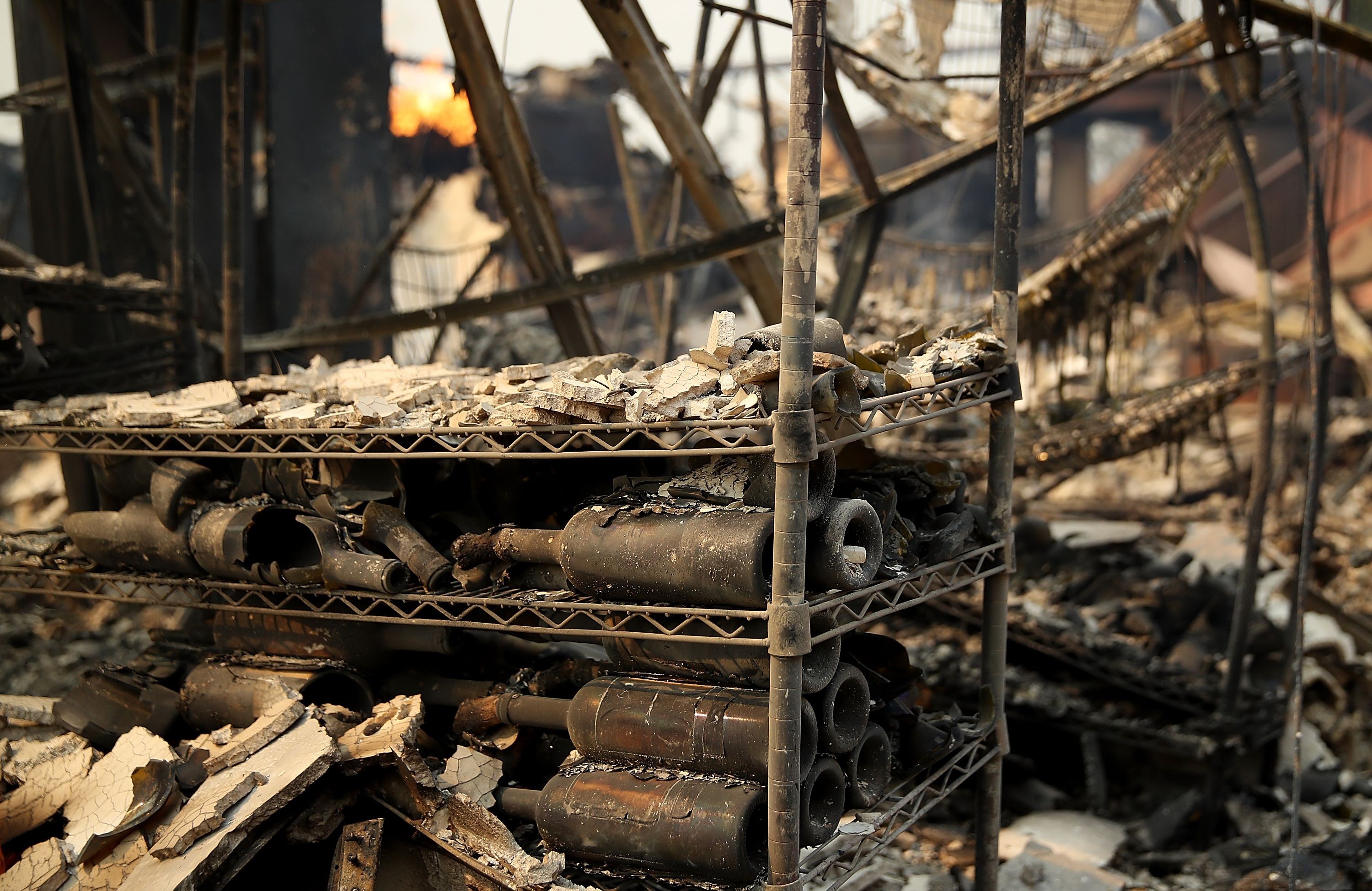 Flames destroy wineries in Sonoma, Napa and Mendocino counties, and with wildfires still raging, seller of Californian wine in Hong Kong warns imports could drop; industry figures on the ground hopeful supply won’t take a big hit