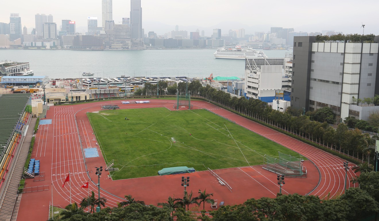 Track to the future: Wan Chai Sports Ground will not be torn down. Photo: Xiaomei Chen