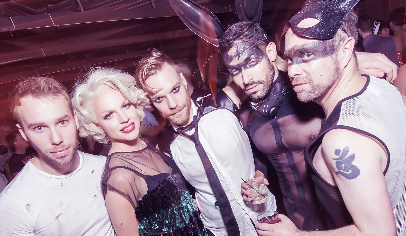 Behind Halloween’s 2016 party was a free-for-all riot of fun.