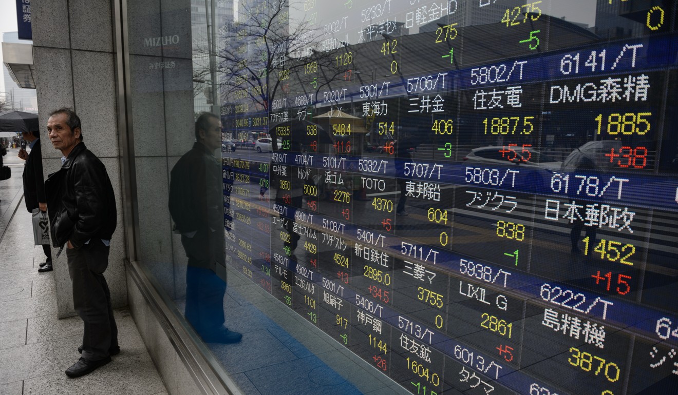 Currently, the yen-denominated Topix futures are only available on JPX. Photo: Bloomberg