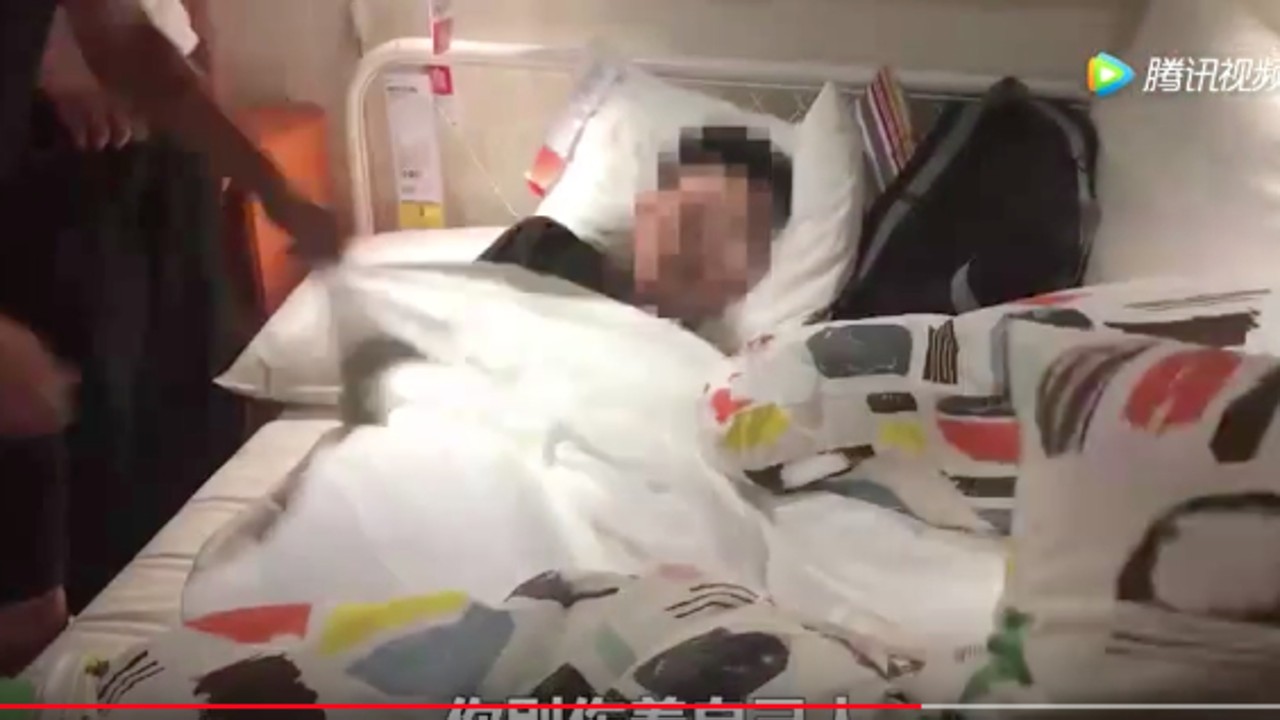 Chinese Pranksters Wake Up Shoppers Sleeping On Ikea Store