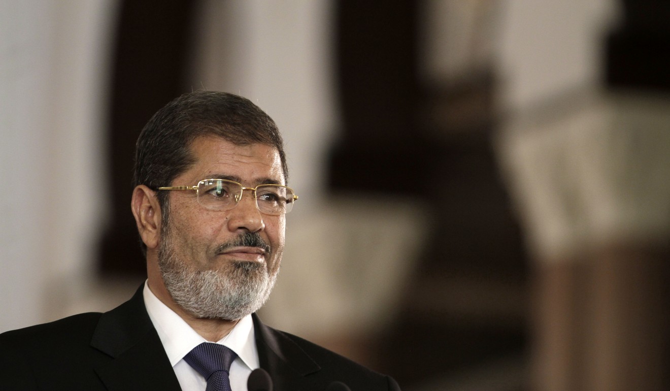 Former Egyptian president Mohammed Mursi. Photo: AP
