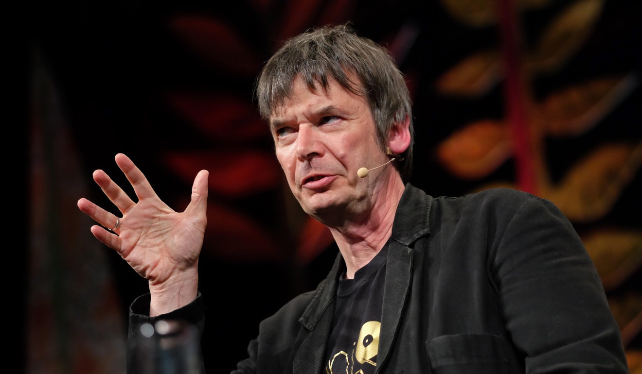 Ian Rankin at this year’s Hay Festival in western England. “People think Rebus is coming to Hong Kong,” he says of his upcoming appearance. Picture: Alamy