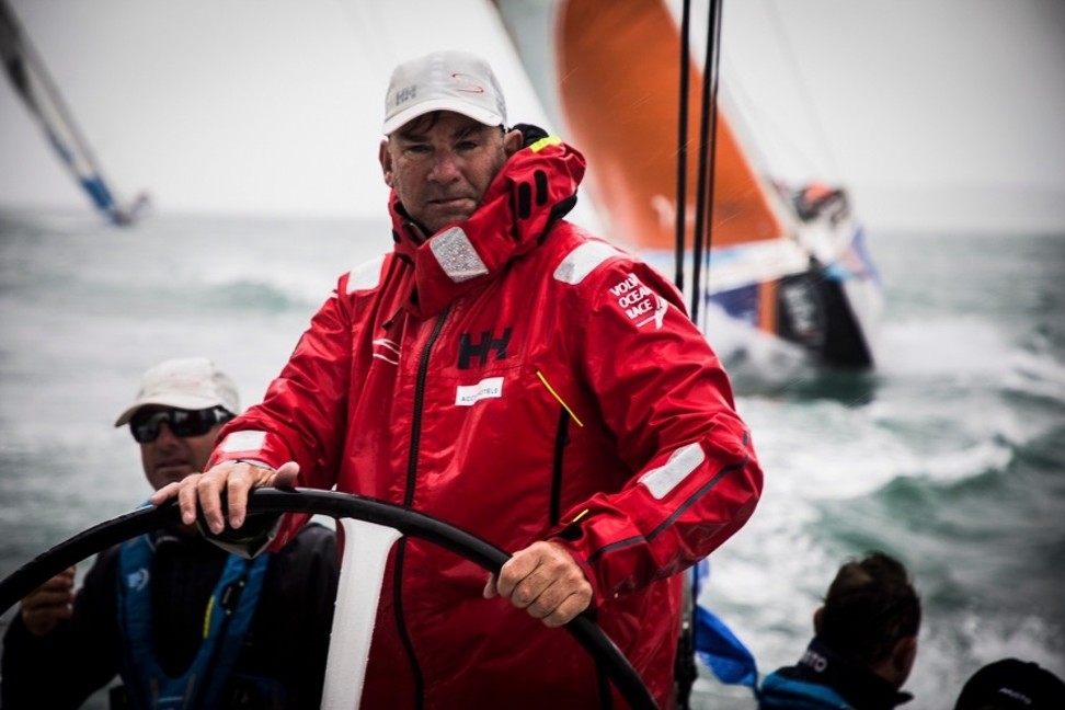 Witt, skipper of Scallywag in the Volvo Ocean Race. Photo: Konrad Frost/Volvo Ocean Race