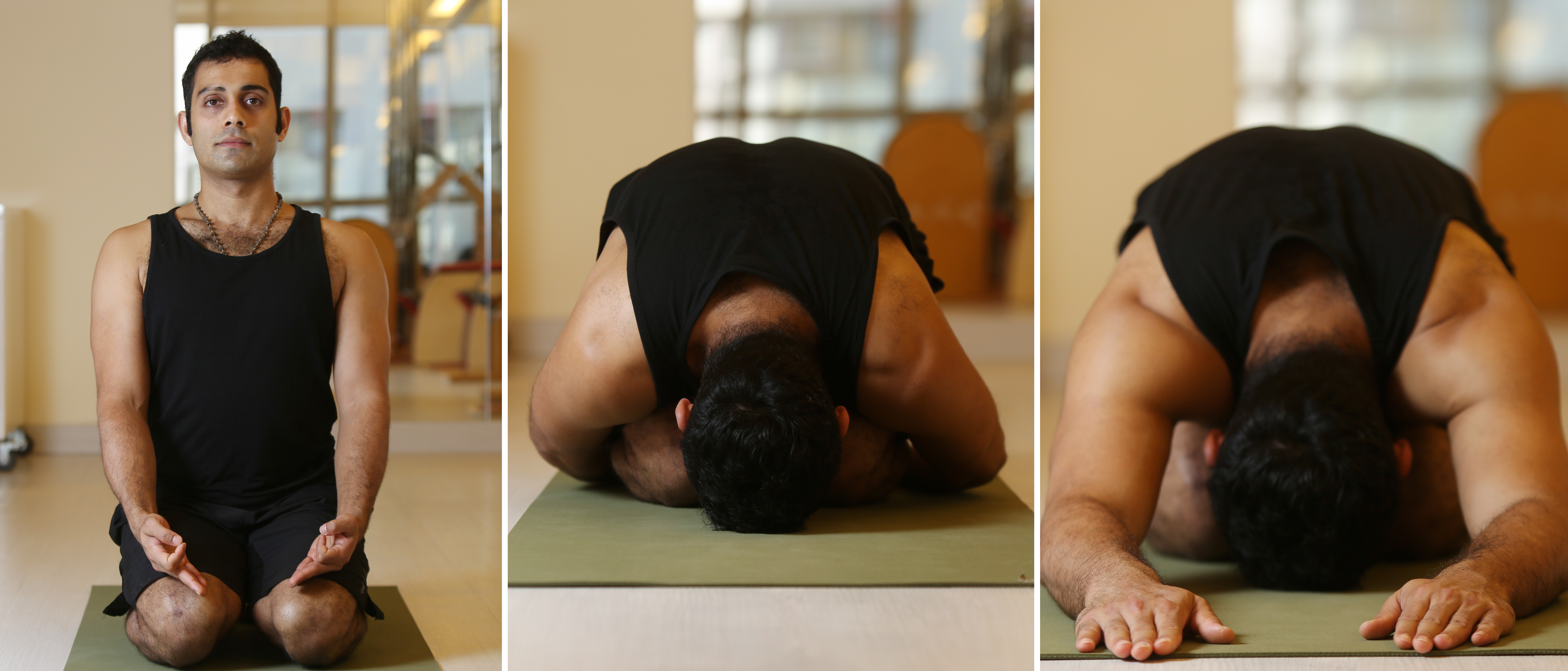 Sciatica is caused by pressure on the sciatic nerve from a bulging disc or tight buttock muscles. Yoga teacher and therapist Dilip Pillai shows how to stretch properly to alleviate symptoms of this painful, debilitating condition