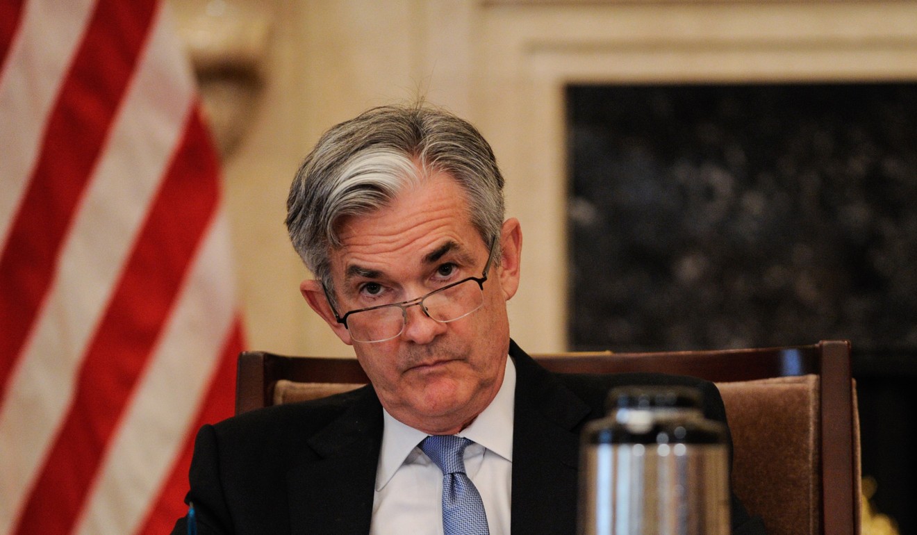 Federal Reserve official Jerome Powell attends an open meeting at the US Federal Reserve. He is widely expected to be chose as the next chair of the Fed. Photo: Xinhua