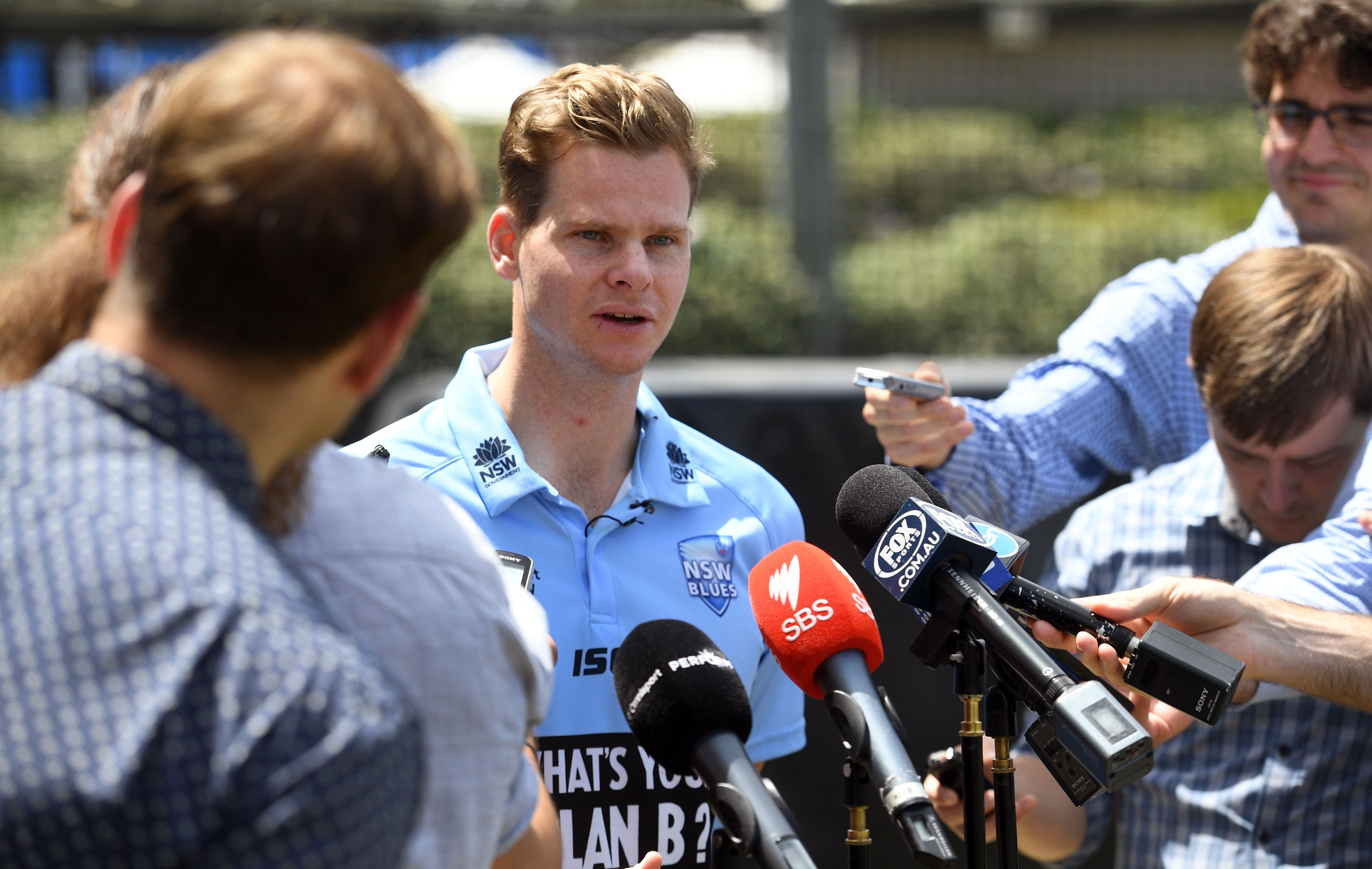 Australian captain Steve Smith has been criticised for perceived favouritism. Photo: AFP