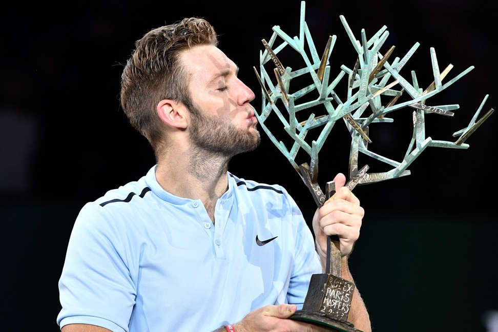 Sock was stunned to reach the ATP Finals in London. Photo: Xinhua