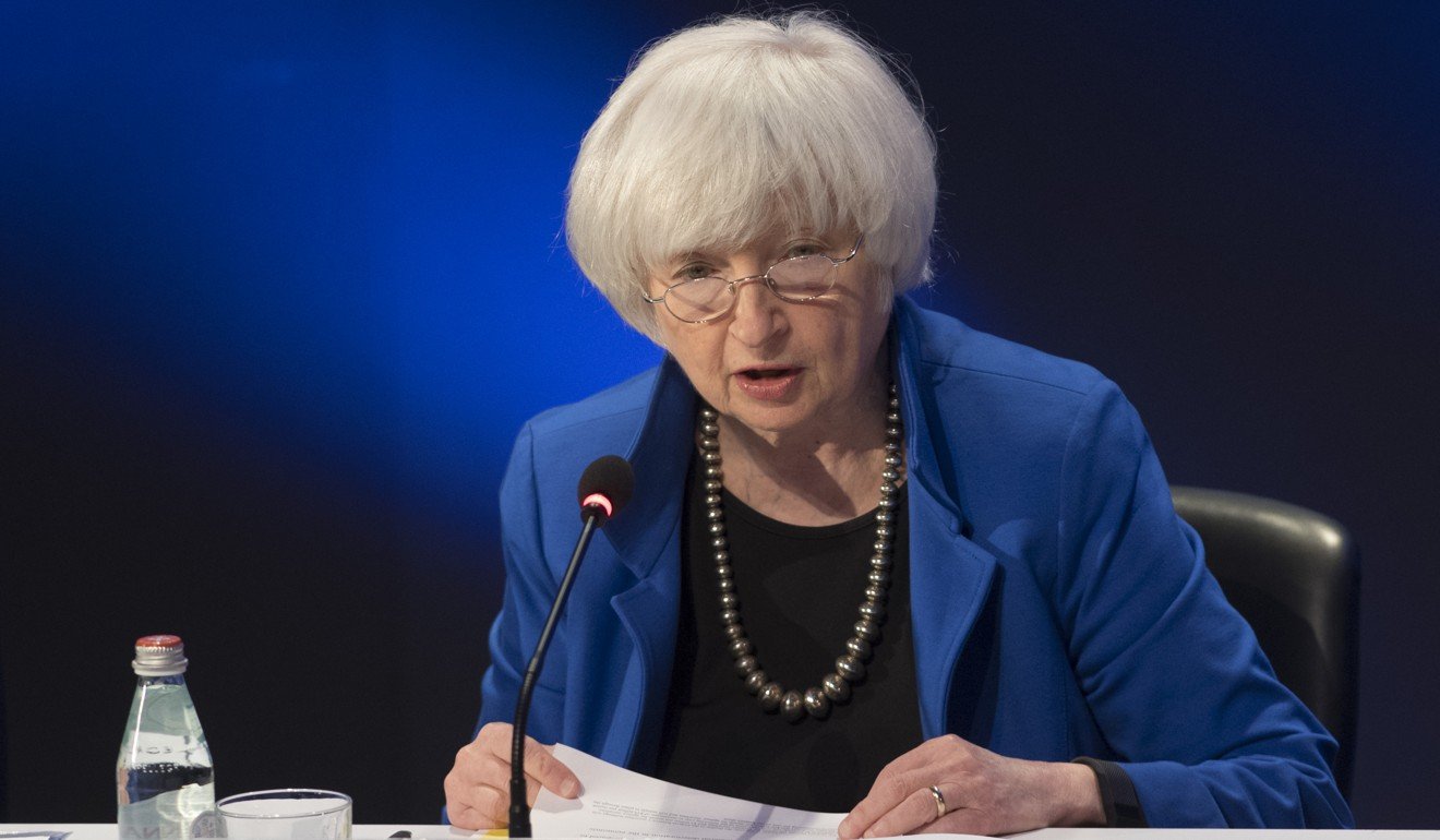 Fed chair Janet Yellen has likened future monetary tightening to ‘watching paint dry’. Photo: AFP