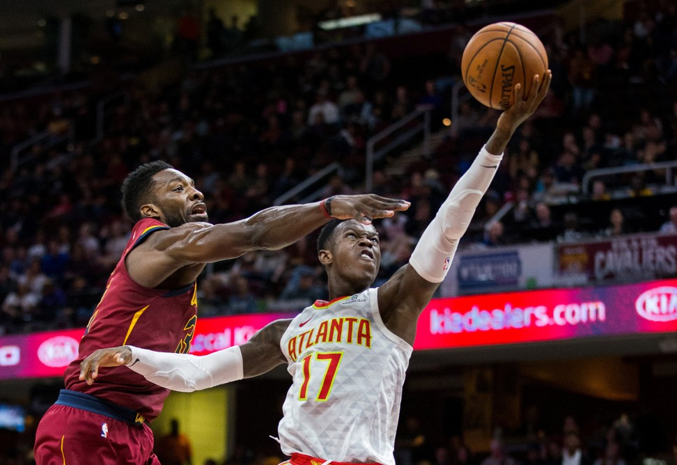 Atlanta Hawks guard Dennis Schroder during the win over the Cleveland Cavaliers. Photo: USA Today