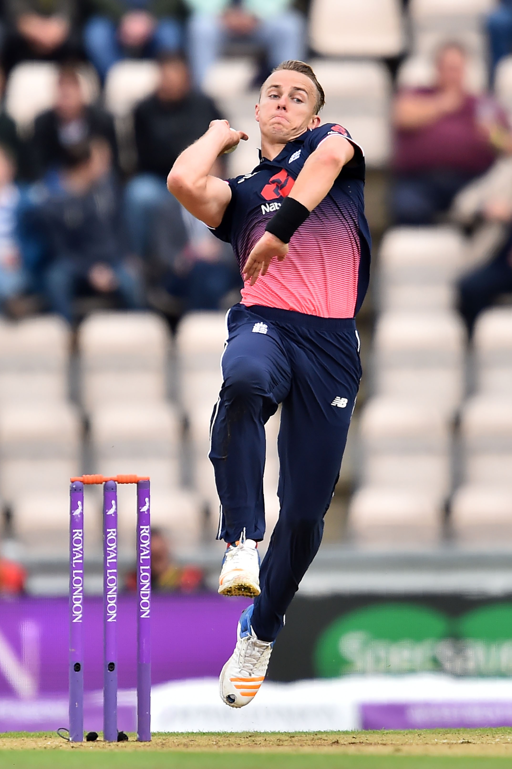 Tom Curran has been brought into the Ashes squad after Steve Finn pulled out through injury. Photo: AFP