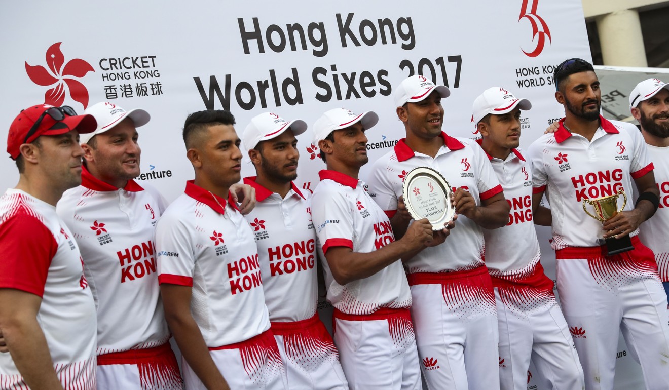 Hong Kong won the plate competition at last month’s World Cricket Sixes. Photo: K.Y. Cheng