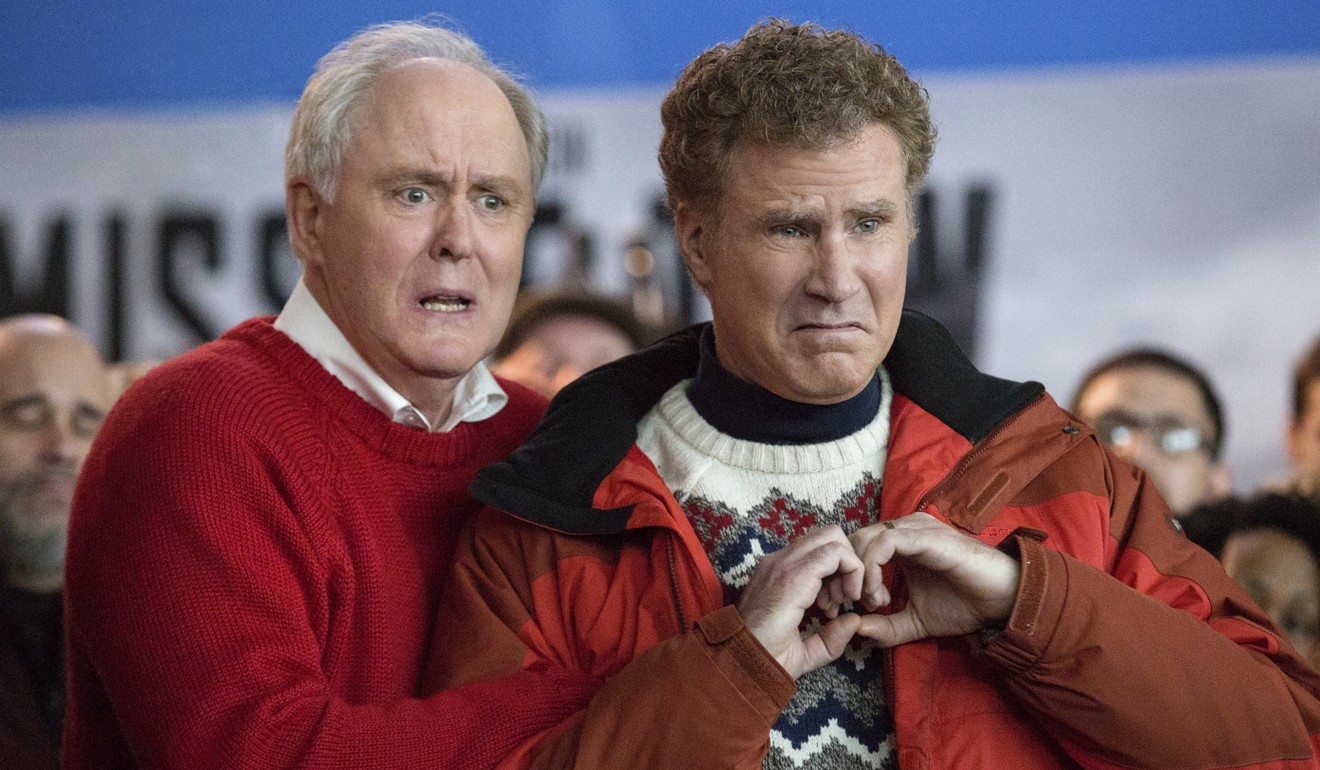 Lithgow (left) plays Ferrell’s father in the sequel. Photo: AP