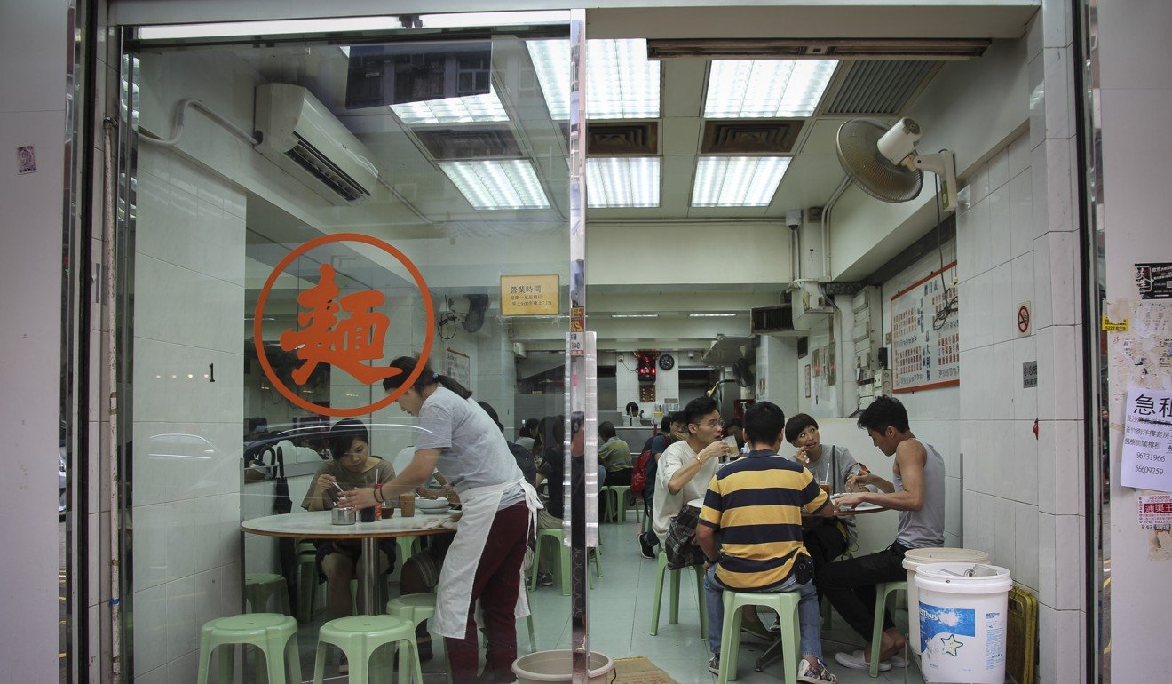 Wai Kee Noodle Cafe has been operating since the 1950s. It now stands on Fuk Wing Street in Sham Shui Po. Photo: Alkira Reinfrank