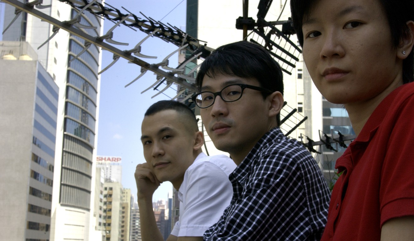 From left: Hayden Hui, Rodney Lau and Yvette Hui of Fan Hung A (seen here in 2003).