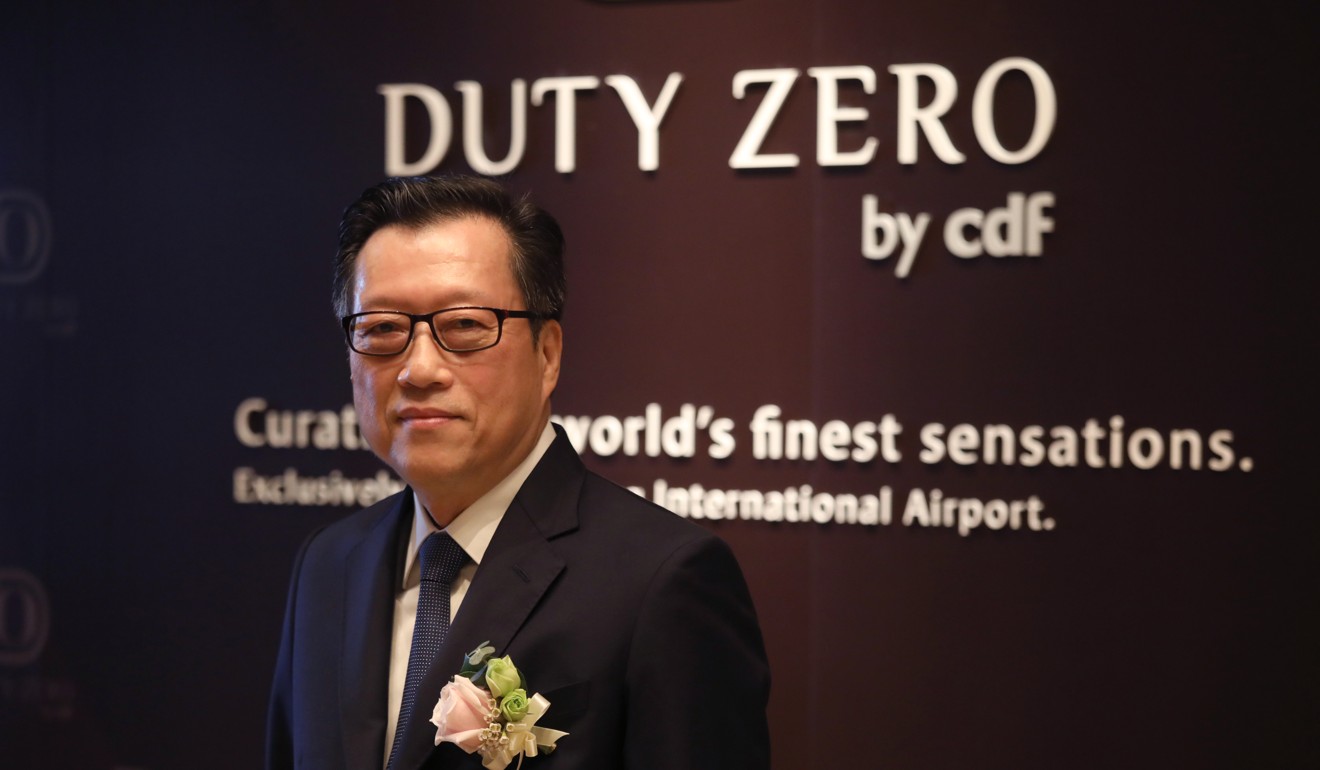 Lee Charn Cheng, COO of China Duty Free Group. Photo: Edward Wong