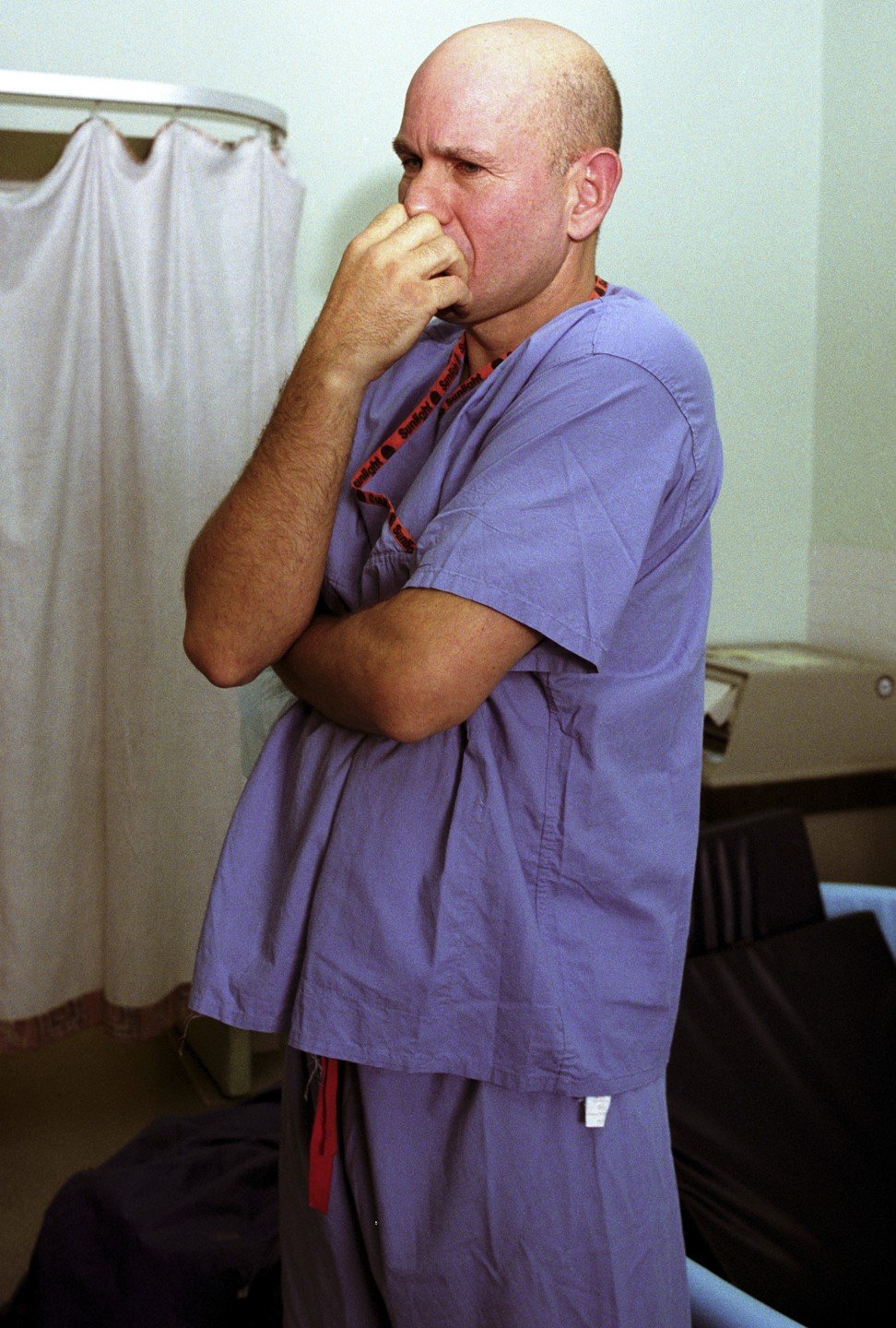 Being in a delivery room is not for all fathers. Photo: Alamy