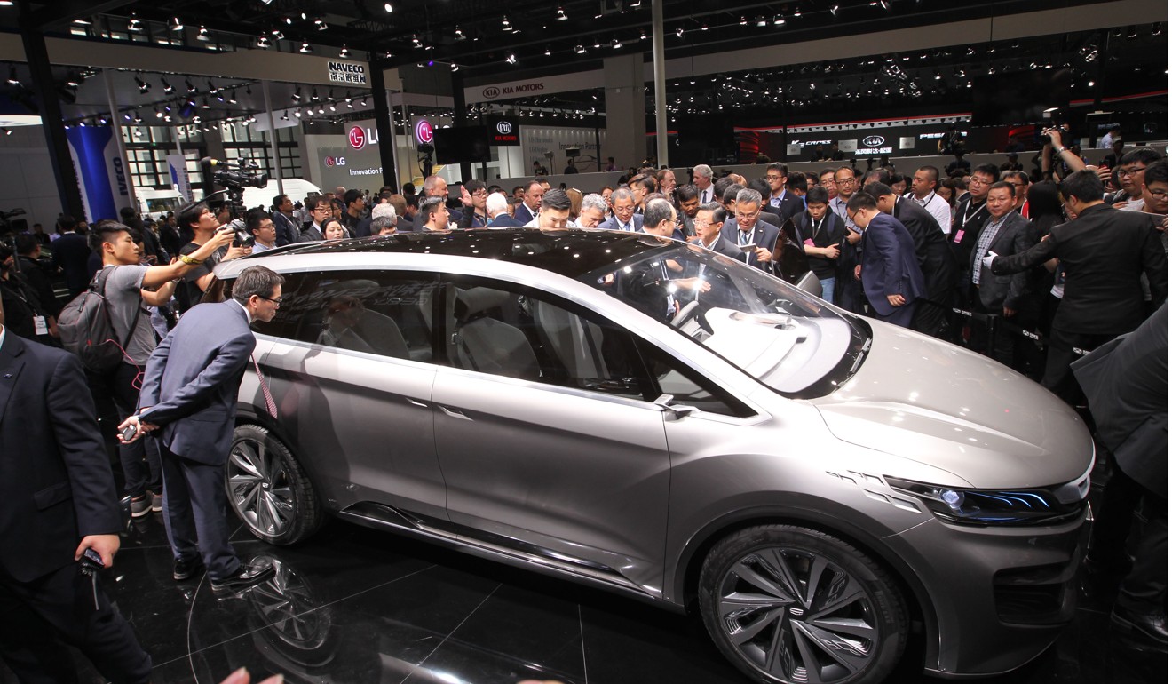 The government’s outreach to private businesses such as carmaker Geely is part of an effort to give fresh momentum to the ‘Made in China 2025’ initiative. Photo: Simon Song